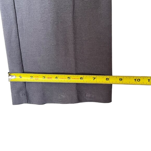 Eileen Fisher Womens Gray Knit Pull On Straight Leg Stretch‎ Pants Viscose Sz LT - Picture 5 of 9